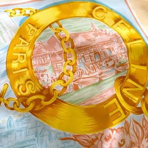Celine vintage silk scarf